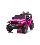 Jeep Rubicon 4x4 Battery-Powered Ride-On Vehicle DK-JWR556 4x200W 24V Pink