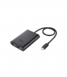 USB-C dual Display Port Video Adapter 2x Display Ports 4K Ultra HD