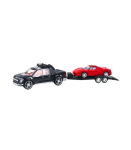 Set of Off-Road Car Black Tow Truck Red Sports Car 59cm