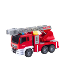 Fire Truck with Boom Fire Department Drive Water Pouring Lights Sounds