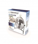 Circulation fan 18'' ESPERANZA EHF006 CYCLONE Chrome
