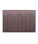 Lauamatt FOREST 30x45cm, pruun