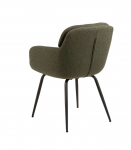 Tool DORA k&auml;etugedega, roheline, 58x59xH84cm, pol&uuml;esterkangas, teras