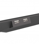 Genesis Laptop Cooling Pad OXID 450 Black 260 x 360 x 40 mm