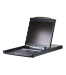 Aten CL1308N-ATA-AG 8-Port PS/2-USB VGA 19" LCD KVM Switch Aten