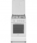 Simfer Cooker 4401SGRBB Hob type Gas Oven type Gas White Width 50 cm Depth 55 cm 49 L