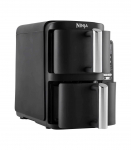 NINJA Double Stack Vertical Air Fryer with 2 Stacking Drawers SL300EU Power 2470 W Capacity 7.6 L Black