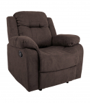 Tugitool DIXON, 99x95xH102cm, pruun, pol&uuml;esterkangas, vineer, metall