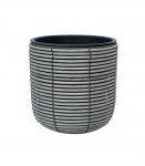 Lillepott WICKER D27xH28cm, hall
