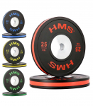 BTBR OLYMPIC PLATES - BUMPER SET (10 kg. 15 kg. 20 kg. 25 kg)