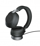 Jabra Evolve2 85 MS + Ladestation + Link 380c Black
