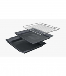 Bosch Serie 8 HBG7341W1 oven 71 L White
