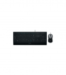 Logitech Keyboard K280e USB DE-Layout DELayout Black Schwarz (920-008669) (920008669)