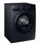 Samsung Dryer DV90DG52A0ABLE, black, SpaceMax, Higiene care, 9kg, A+++, heat pump, Black