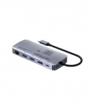UNITEK ACTIVE HUB USB-C 10GBPS,M.2,HDMI, PD 100W