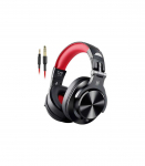 Oneodio A71 Wired Headphones (Black and Red)