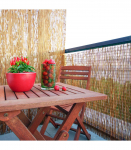 Rull bambusaed IN GARDEN, 1.5x3m, naturaalne bambus D14/16mm, &uuml;hendustraat l&auml;bi bambuse