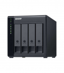 QNAP High-performance Desktop SATA 6Gbps JBOD Storage Enclosure TL-D400S Black