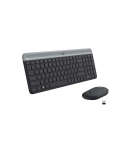 Desktop Logitech Slim Combo MK470 SWE (W), must