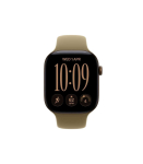 Apple Watch 12 GPS 46mm Dark Bronze Alu, Olive Sport Band - M/L