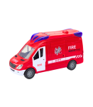 Fire Truck Lights Sounds Opening Doors Drive Red