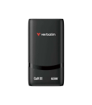 Verbatim 32354 Fold "n" Go GaN Charger 65W EU plug Black, Indoor, AC, 20 V, Black