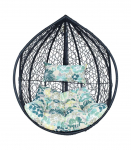 Ripptooli padi COCO hele lillemuster, kangas 471