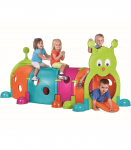 FEBER suur r&ouml;&ouml;vikutunnel lastele XXL modulaarne m&auml;nguv&auml;ljak