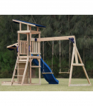 AXI puidust suur m&auml;nguv&auml;ljak: kiiged, lium&auml;gi, torn + liivakast