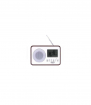 Camry Digital Radio CR 1153 5 W White/woden