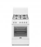 Simfer Cooker 4403SERBB Hob type Gas Oven type Electric White Width 50 cm Electronic ignition Depth 55