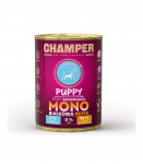CHAMPER Puppy Monoprotein Turkey - wet dog food - 400g