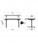 Electric desk - Huzaro Hero 9.1