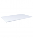 Lauaplaat ERGO 140x80cm, hallikasvalge