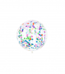 PartyDeco &otilde;hupall, diameeter 1 m, konfettidega