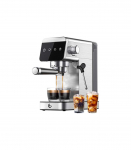 AMZCHEF CE-AZ-EM1501-SV Piston Coffee Maker (Silver)