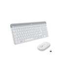 Desktop Logitech Slim Combo MK470 SWE (W), valge