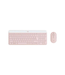 Desktop Logitech Slim Combo MK470 US (W), roosa