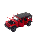 Set of Car Off-road Camper Metal Drive Lights Sounds Red 1:32
