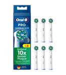 Oral-B Pro Cross Action Replaceable Toothbrush Heads, 6-pack, White