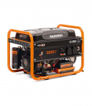 Daewoo GDA 3500E engine-generator 2800 W 18 L Petrol Black, Orange