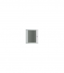 Lanberg Rack cabinet 19" wall-mount 15U/600x600 (flat pack) with glass door WF01-6615-10S Grey