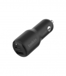 Belkin BOOST CHARGE 42w-30w USB-C PD PPS + 12w USB-A Car Charger, CCB005btBK