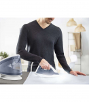 Tefal Express Optimal SV4110 2200 W 1.2 L Ceramic Express Glide Blue, White