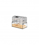 ZOLUX Cage Neo Panas Little with glass cuvette, black