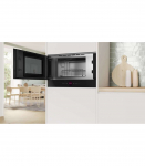 Bosch Serie 8 BER7321B1 microwave Black Solo microwave Built-in 21 L 900 W