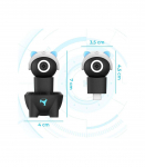 Subsonic Playcam 1080 2in1 HD Mini Camera For Nintendo Switch 2 Light Blue