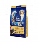 OptiVital karma sucha- pełnoporcjowa karma dla dorosłych ps&oacute;w FM z kurczakiem  2,4 kg