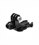 Dual Mount Telesin J-Hook for sports cameras (GP-MTB-T02-BK)