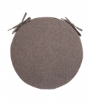 Toolikate SIMPLE BROWN D38x2,5cm, pruun, 100% pol&uuml;ester